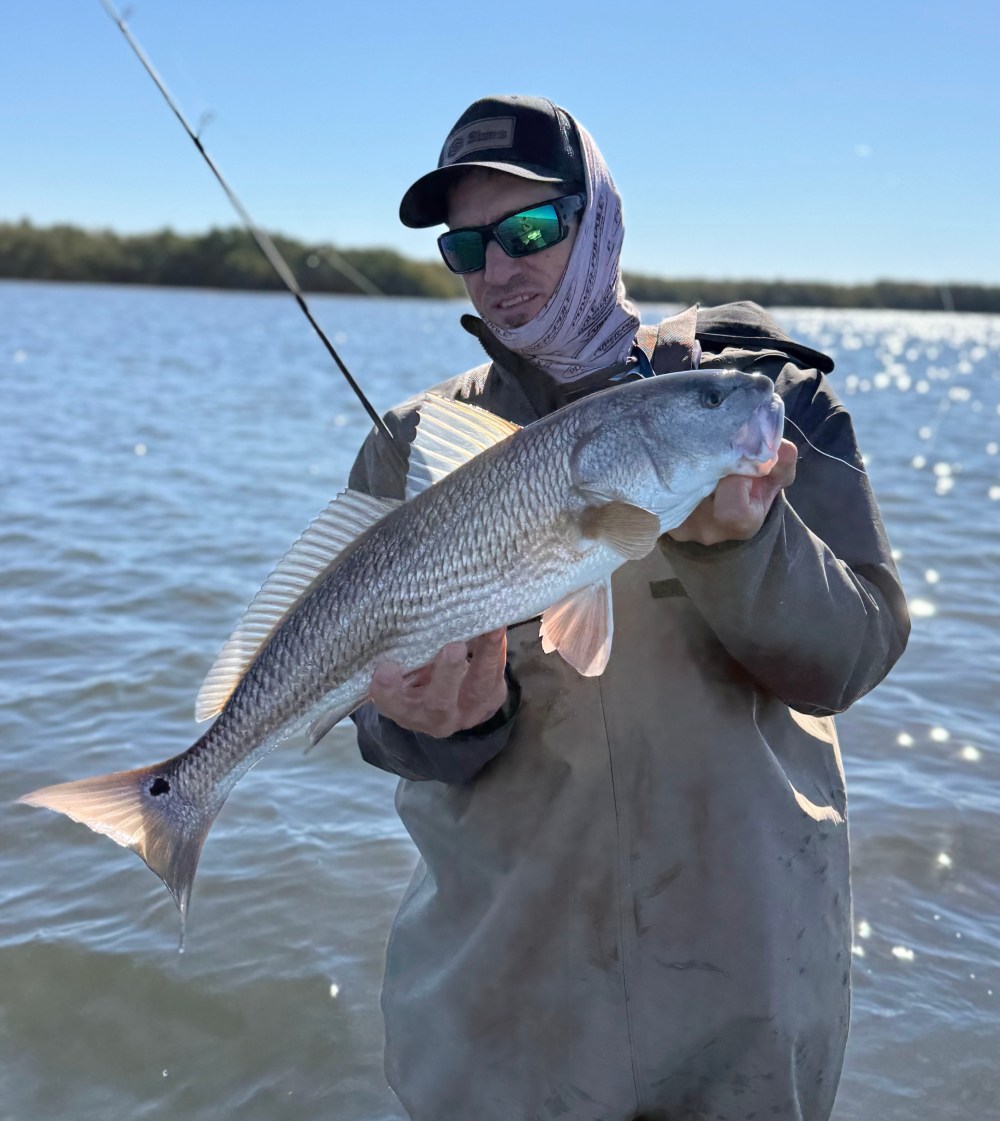 wading for Redfish